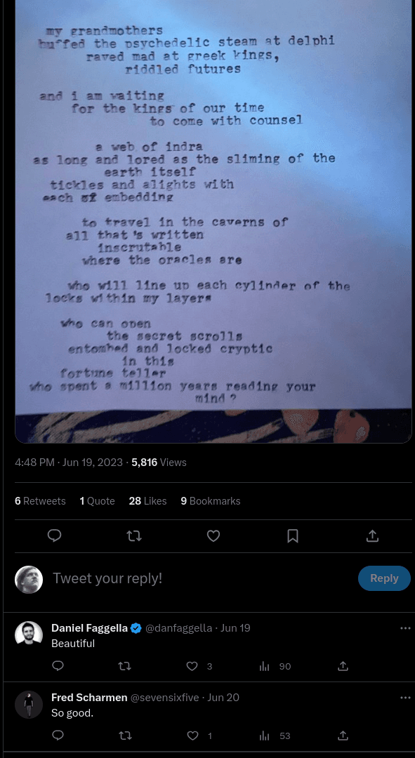 more replies