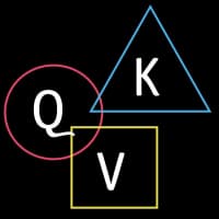 queries, keys, and values in shapes